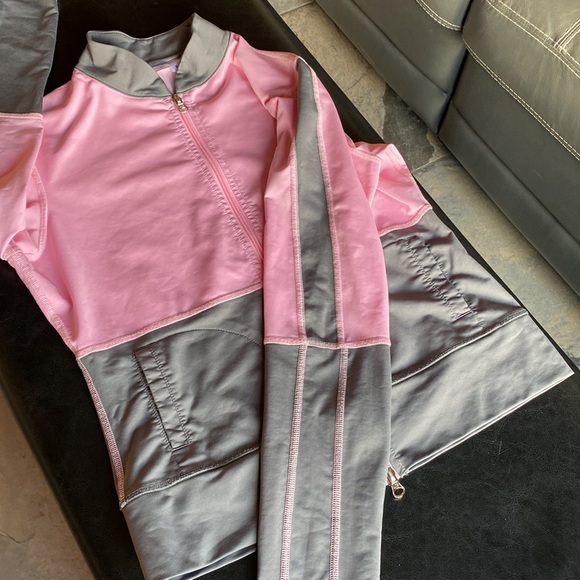 Lotus Grey/Pink Jacket Size 8 - Picture 5 of 13